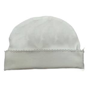 Picot Trim / Hat Baby Gift, Hospital, Embroidery, Monogram