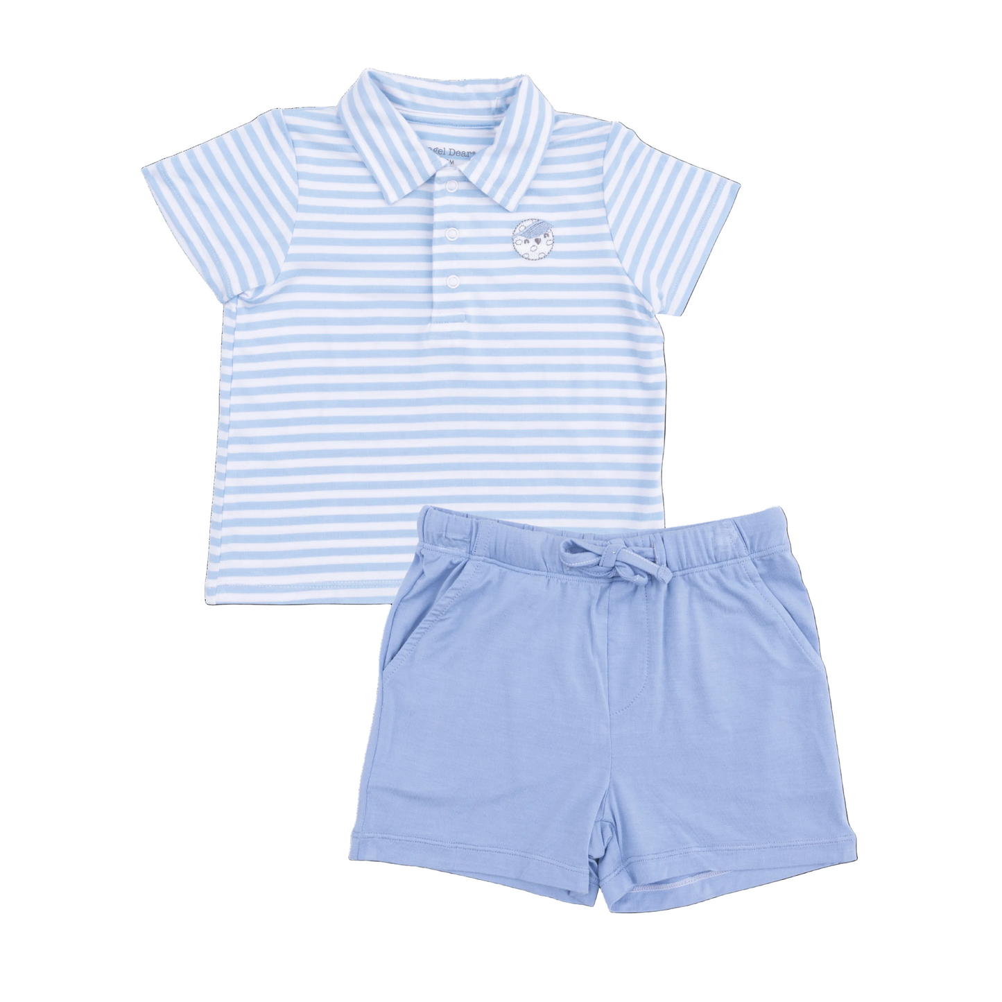 Striped Golf - Polo with Casual Short