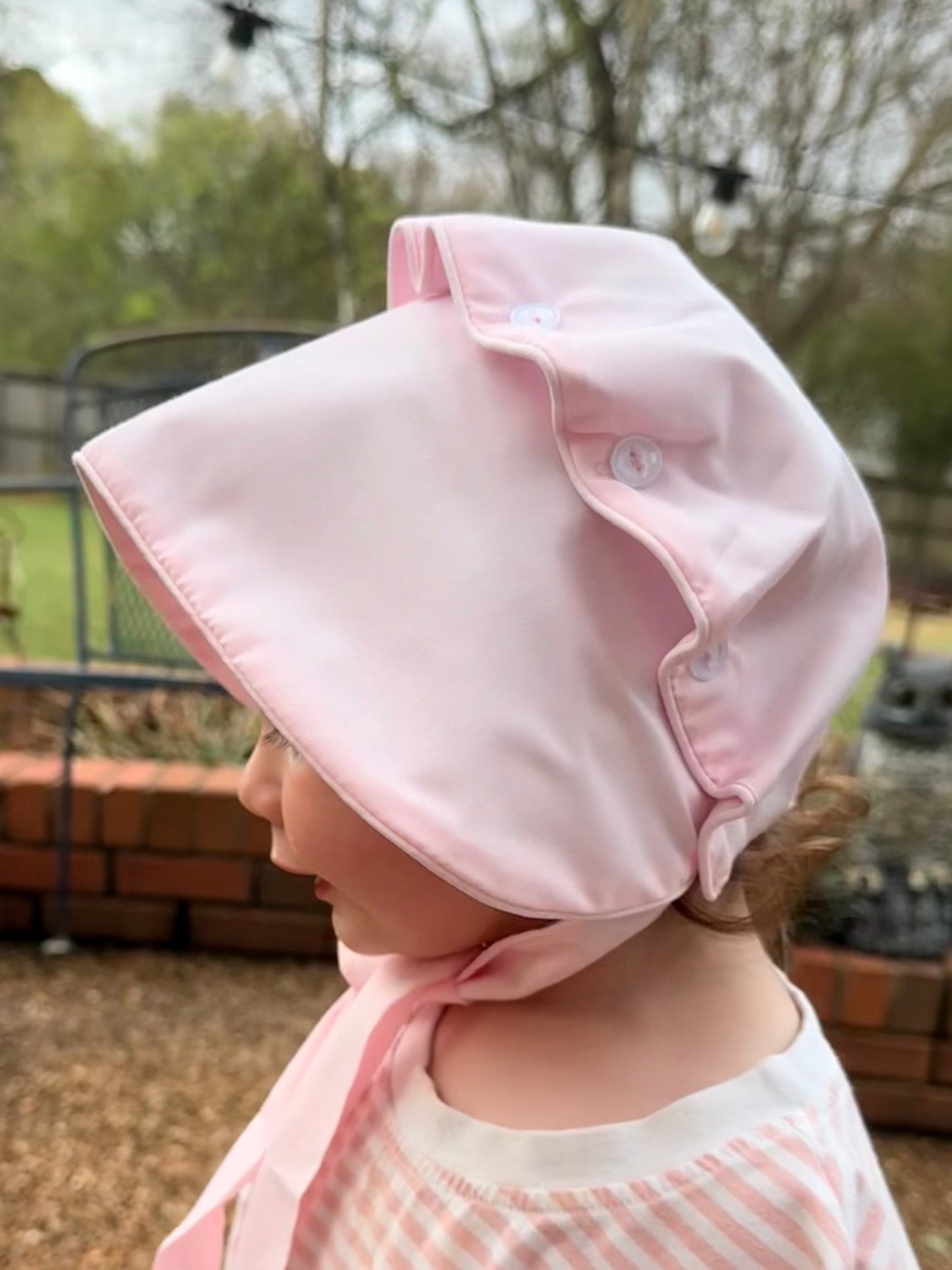 Heirloom Southern Bonnet, Sun Hat, Baby Gift, Shower Gift