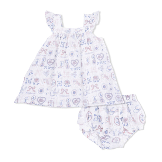Country Western Heirlooms - Sundress & Bloomer