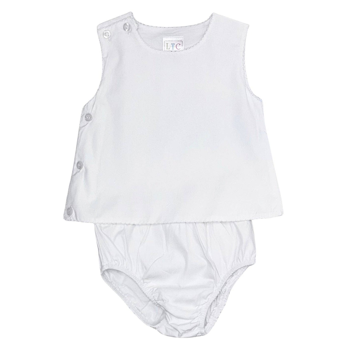 Diaper Set with Picot Trim